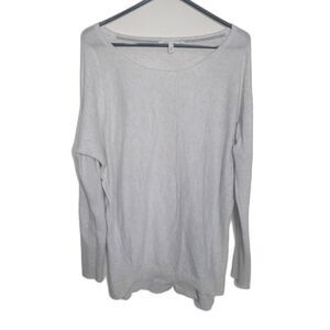 Victoria's Secret Gray Long Sleeve Tee Size Medium